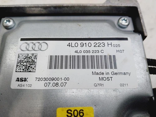 4L0910223H Amplificador De Sonido para AUDI Q7 (4L) 4.2 TDI (240kW) 2007 8865508 - Imagen 4 de 10