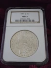 1884 O New Orleans Mint Silver $1 MS63 NGC Certified Morgan Dollar Coin