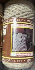 Great Yarns, Inc Maxi-Cord 4Ply 5mm Jute-100Yards 300ft-91 meters Made In USA