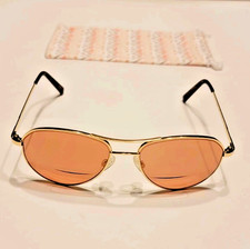 Randolph Aviator Sunglasses, TN007 THADEN 23k Gold 140 3P USA