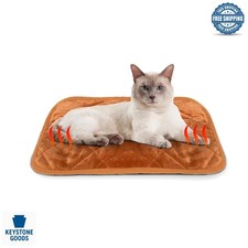 Self-Warming Pet Bed for Cats  Dogs 21x16    Plush, Washable, Thermal Mat fo...
