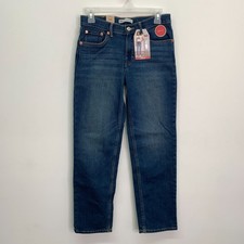 Levi's Girls Youth Jeans 12 Low Pro Relaxed Fit Denim Blue Jeans Size 12