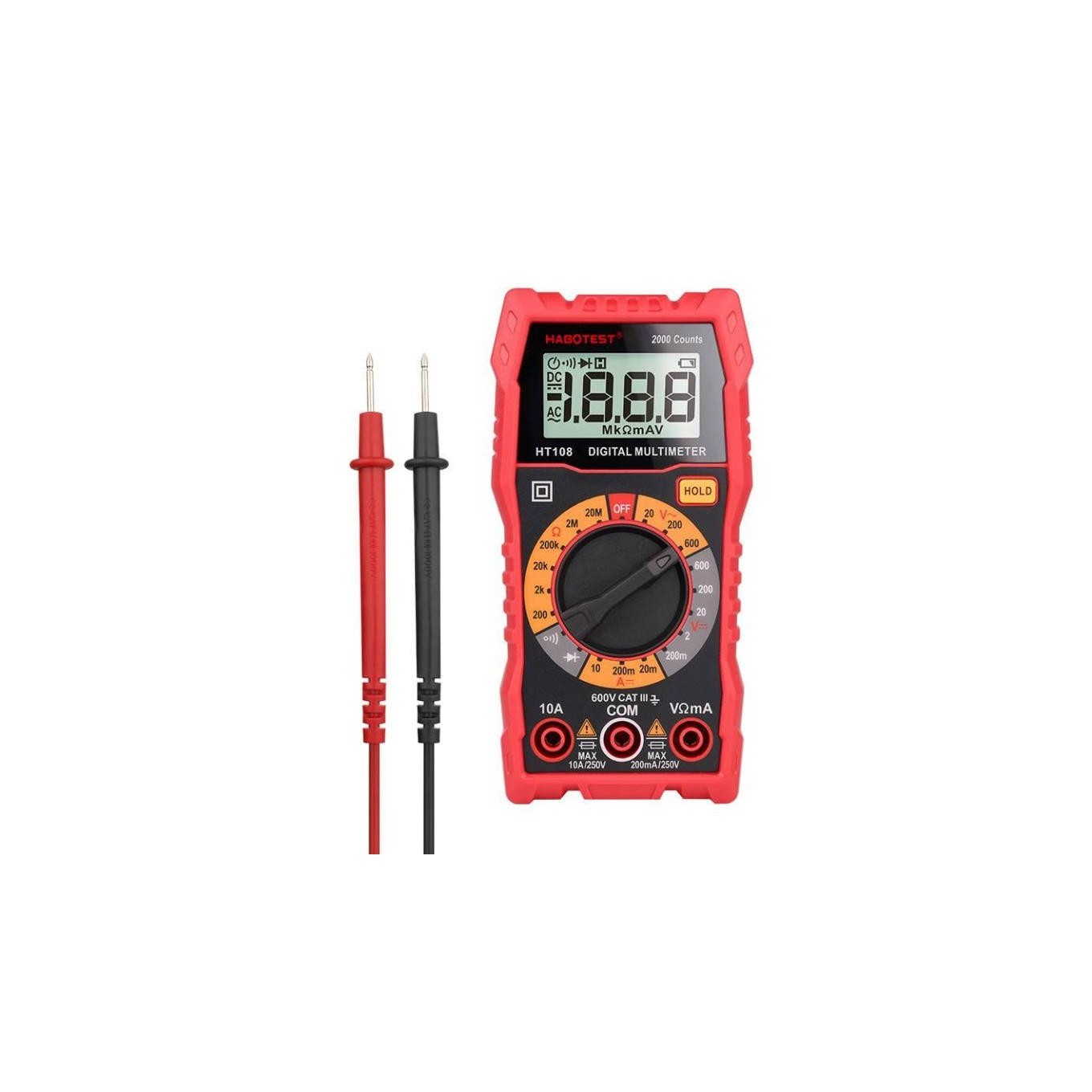 Habotest HT108L digitales Universalmultimeter - Bild 2