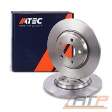 2x BREMSSCHEIBE SATZ BREMSSCHEIBEN Ø300 VOLL HINTEN FÜR AUDI A4 A5 A6 A7 Q5