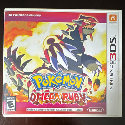 Nintendo Pokémon Omega Ruby Nintendo 3DS Game Manual Included NTSC-U/C E 2014