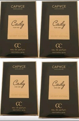 4 x Parfum CAPACE Exclusiv Cady For Her Secret  4x 100 ml