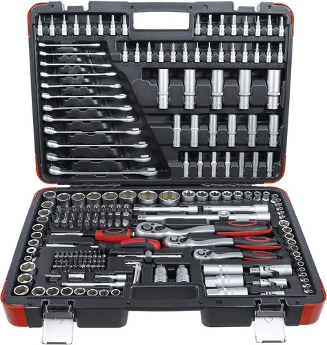 BGS Diy 15216 | Socket Set | 216pc | 6.3mm 1/4" / 10mm 3/8" / 12,...