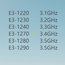 Intel Xeon E3-1220 E3-1230 E3-1240 E3-1270 E3-1280 E3-1290 CPU Processor LGA1151