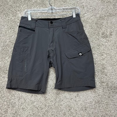 Truewerk T1 Werkshort Shorts Men 28 Gray Flat Pocket Technical Cargo Performance