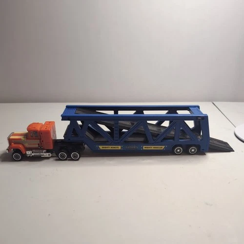 Vintage 1984/85 Bandai GOBOTS Semi Truck & Trailer STAKS Mighty Robots