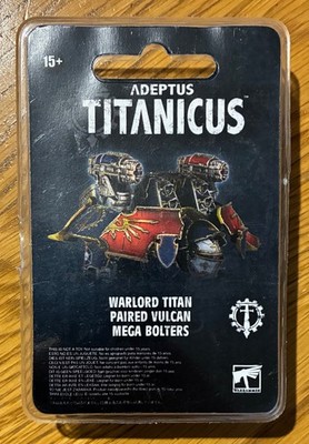 Warlord Titan Paired Vulcan Mega Bolters - Adeptus Titanicus - Brandneu