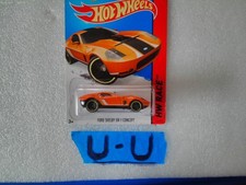 HOT WHEELS FORD SHELBY GR 1 CONCEPT RACE CAR ORANGE HW 1:64 U-U