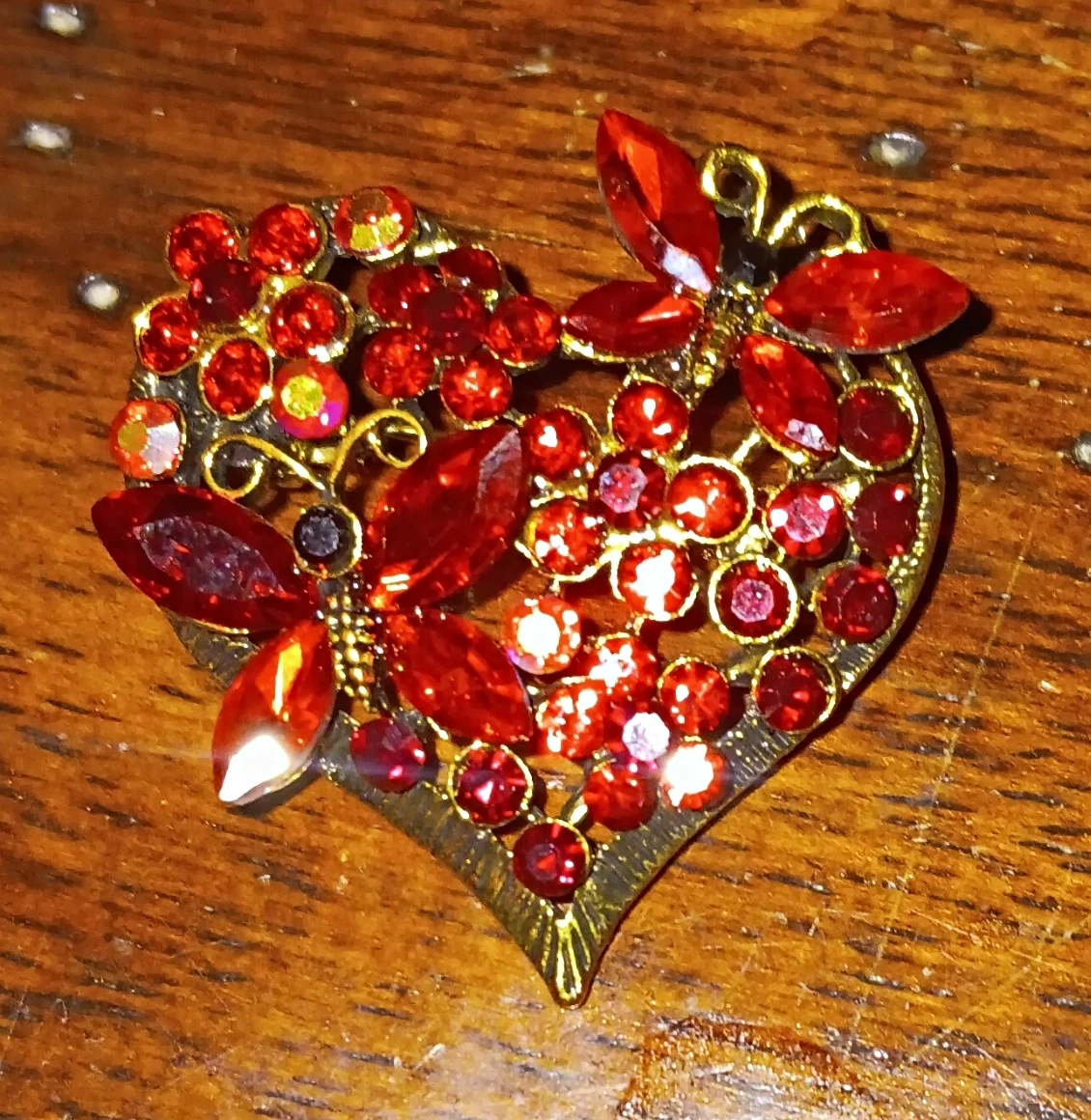 heart brooch products for sale | eBay