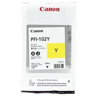 Canon Pfi-102Y Tinte Gelb Ipf500 Ipf600 Ipf700 LP17/24