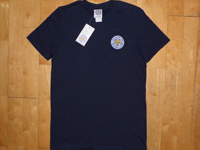 T-shirt Leicester City FC - Homme, Bleu, Taille M, 100% Coton