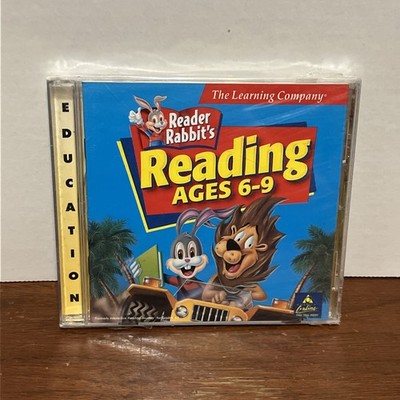 Reader Rabbit - Reading Ages 6-9 - 1998 - JC PC CD-ROM - New Sealed Package Wear