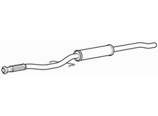 Centre Exhaust Silencer for Mini Mini Coupe John Cooper Works 1.6 (2011-2016)