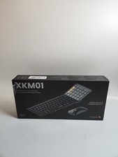 Foldable Keyboard and Mouse, XKM01 True Full-Size Folding Keyboard Mouse Black