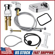 Salon Shampoo Bowl Faucet Vacuum Breaker Kit Shampoo Bowl Hose and Sprayer Parts