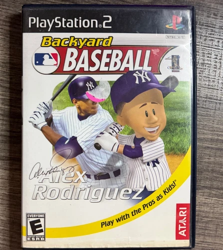 Backyard Baseball - Sony PS2 - Atari - Acceptable Condition