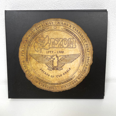 Saxon Decade of the Eagle Deluxe Digipak 2 CD 24 Page Booklet