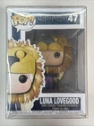 Funko POP! Harry Potter Luna Lovegood with Lion Head #47 Damaged With Protector