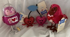 SPRITZ TARGET BIRDS ASTRA  BOXTER ALONG W/ DECOR LOT VALENTINE'S DAY NEW NWT