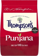 Punjana 440 Tea Bags, 1 kg 0.03 per strip