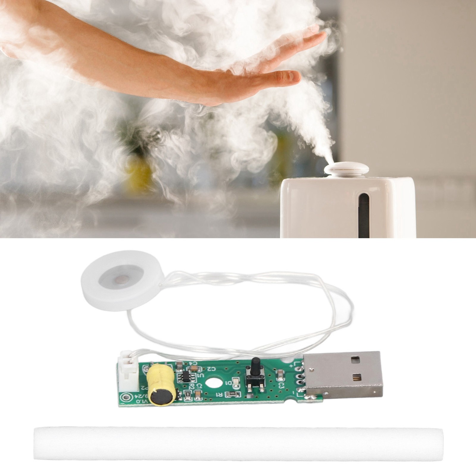 Atomization Module With Switch Control Timing Shutdown Ultrasonic Humidifier 740