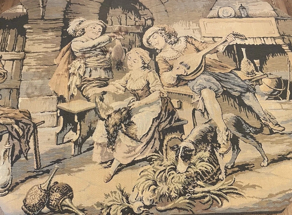Lot 996 - Tapestry After D'apres Alonso-Perez | Casco Bay Auctions