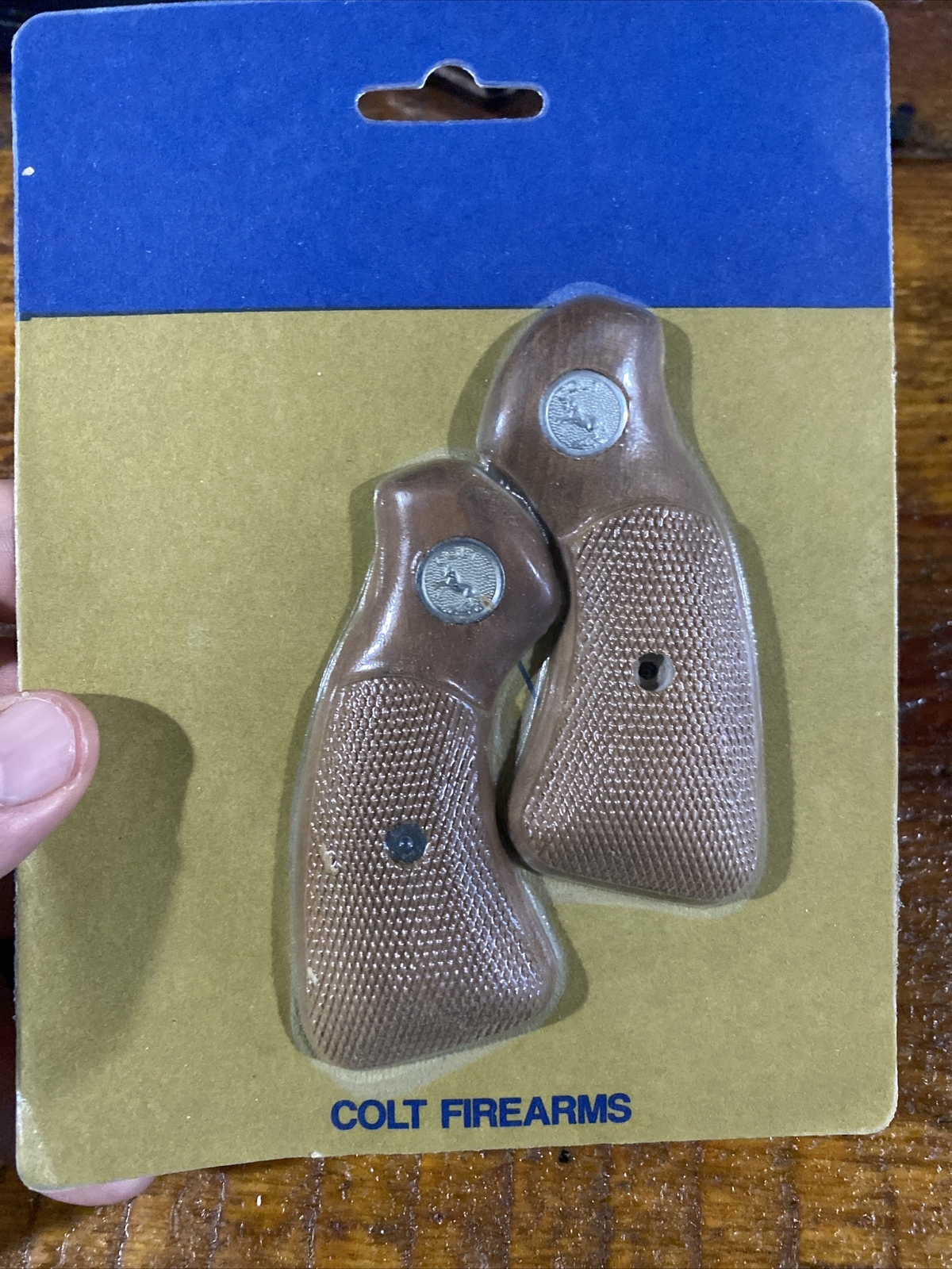 VTG Colt Agent Detective Special Cobra Long Rd Butt Grips. Aircrewman Style 275 eBay