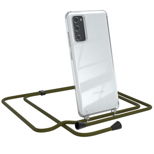 EAZY CASE do Samsung Galaxy S20 FE / FE 5G Etui z paskiem Łańcuszek na telefon komórkowy Cover TPU - Zdjęcie 23 z 30