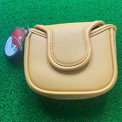 Malbon Square Putter Cover Mallet Calamita Apertura Pelle Sintetica GIAPPONE NUOVO - Foto 29 di 31
