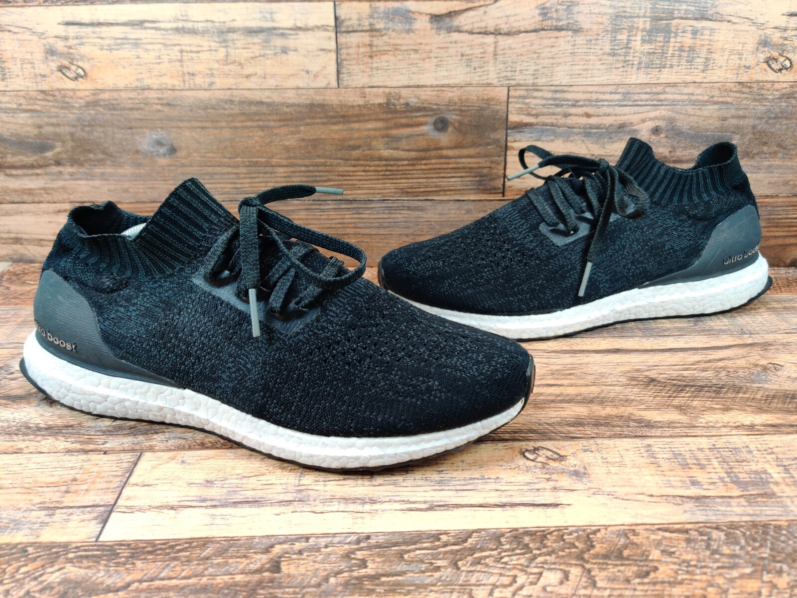 Adidas Ultra Boost Uncaged Carbon Black DA9164 Running Shoes Men's Size  11.5 | eBay