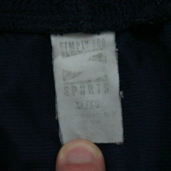 XL Simply For Sports Shorts Navy Blue White Polyester Mans Mens Extra Large H34 - Изображение 4 из 4