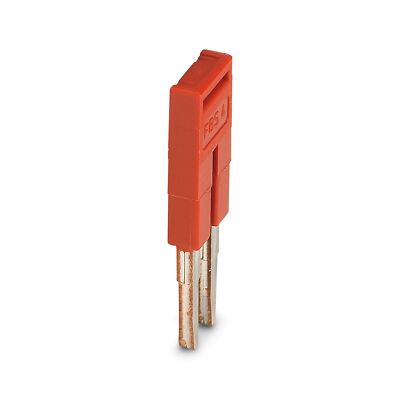 10pcs PHOENIX FBS 2-4 3030116 Plug-in Bridge 2 Positions 4.2 mm Pitch Red New  K
