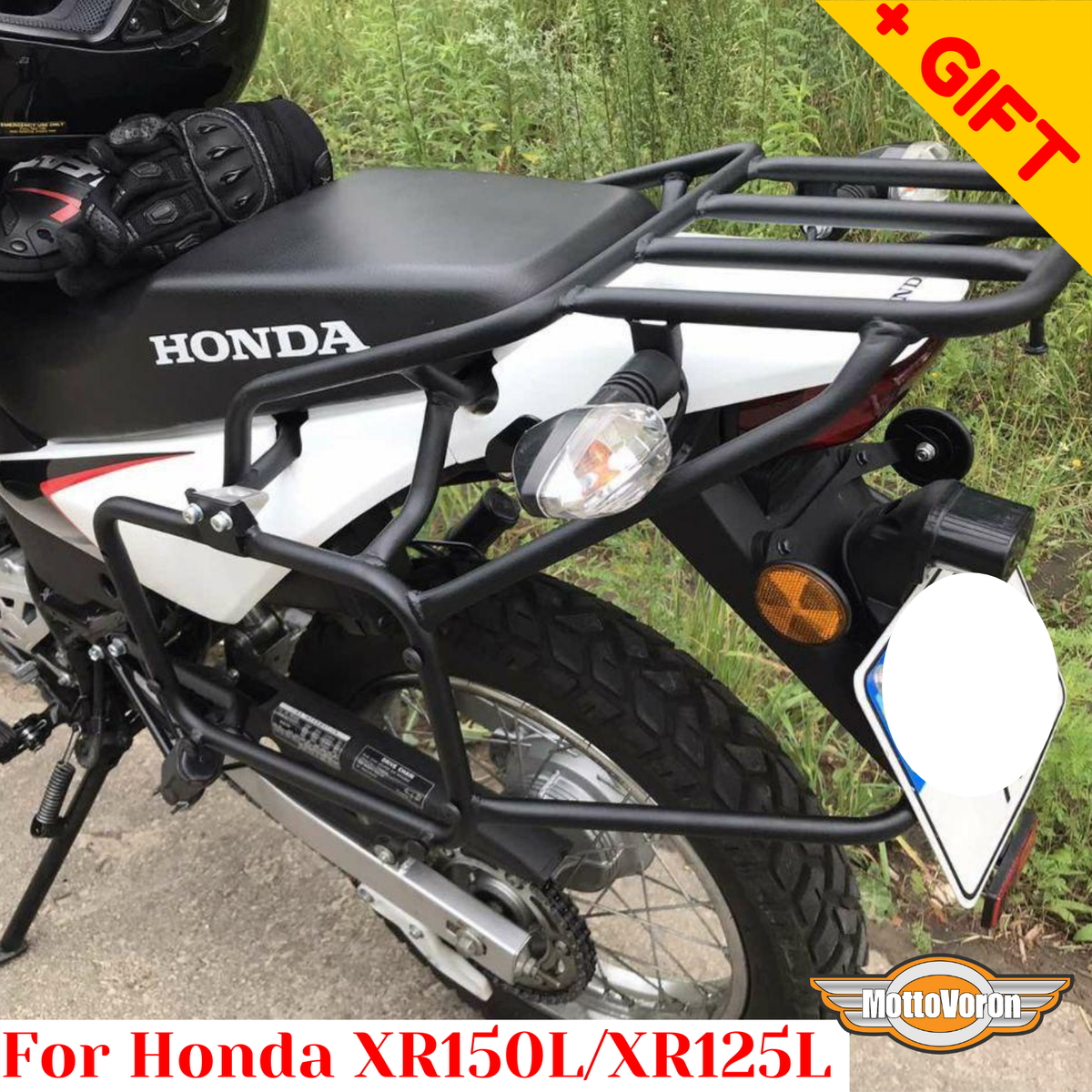 For Honda XR 150 L rack luggage system XR125 L side carrier for