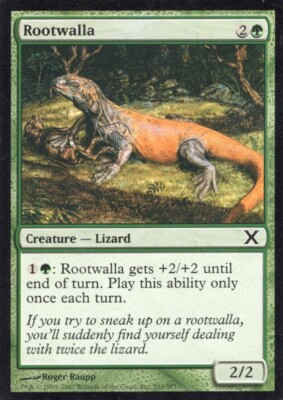 1X ROOTWALLA GREEN 10TH TENTH EDITION MTG MAGIC HP X1 (yourdeckbuilder)