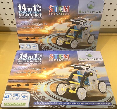 14-in-1 Solar Robot Kit, Stem Projects for Kids Age 8-12