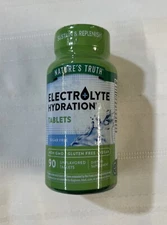 Electrolyte Hydration, Unflavored, 90 Tablets Exp 9/26