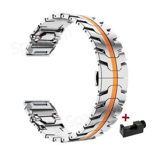Quickfit Metal Strap Band For Garmin Fenix 8/7/7X Pro 6/6X 5/5X Plus/3HR 965 955 - Picture 16 of 18