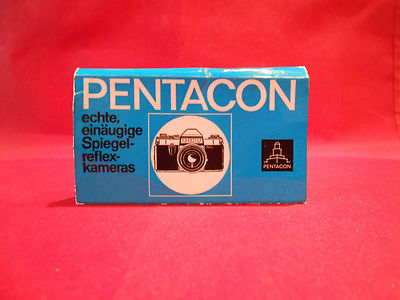 Advertising Matches Pentacon Praktica