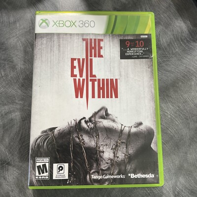 The Evil Within (Microsoft Xbox 360, 2014) Complete CIB 