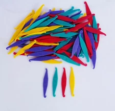 Dental Disposable Elastic Placer Hook Ortho For Braces Elastic Rubber Band 100pc