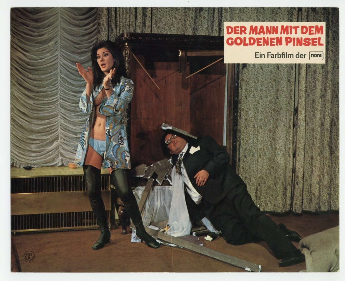 Edwige Fenech 1969 Lobby Card Italian Sexploitation Superstar Actress Busty L23