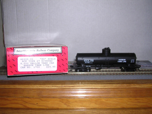 INTER. #46306-09 Harbor Tank Line ACF Remachado 8.000 Galones Tanque Carro #1746 1:87 | Zustand: New