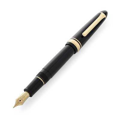 SAILOR 万年筆 14K ブラックjapan founded 1911 Sailor 1911 Standard Black Gold Trim 14K Zoom Nib Fountain Pen 11