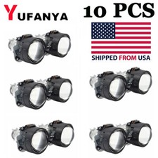 10 Pcs 2.5 Mini H1 Hid Bi Xenon Projector Lens H1 H4 H7 Lhd Retrofit Factory