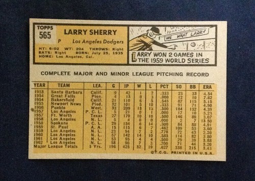 1963 Topps Pick a Card Complete your Set VG-NM-MT Set Break 229-575 (HI#523-576) - Picture 201 of 235