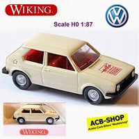 Vw Golf 1 Limousine 1975-83 Technik-Museum-Speyer Hellelfenbein 1:87 Wiking 045